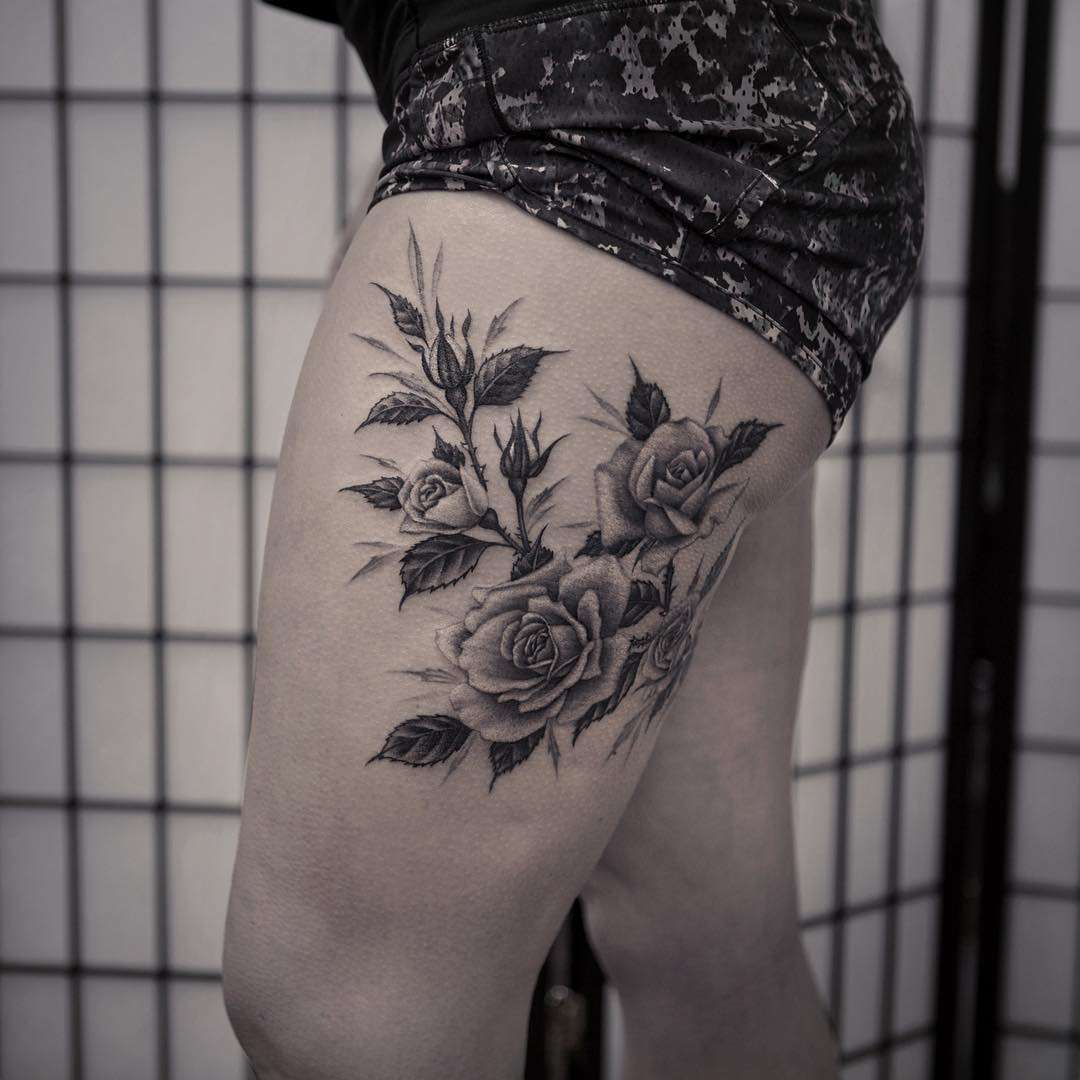 30+ of the best black and gray color tattoos