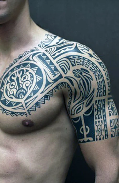 15+ of the coolest shoulder tattoos for men