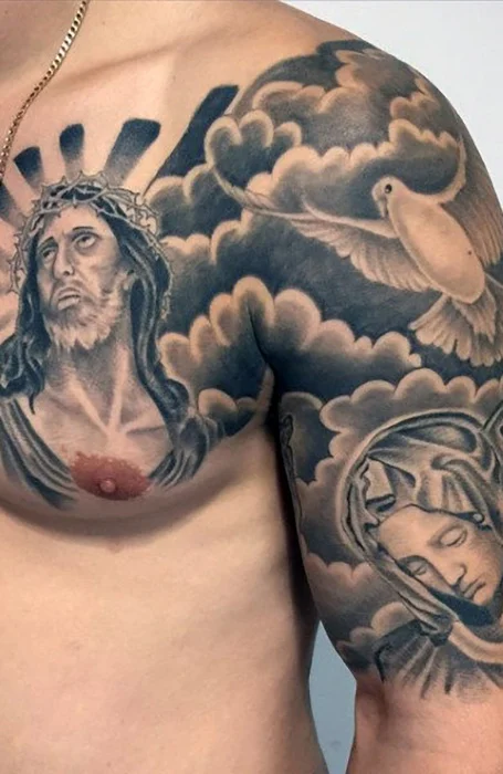 15+ of the coolest shoulder tattoos for men