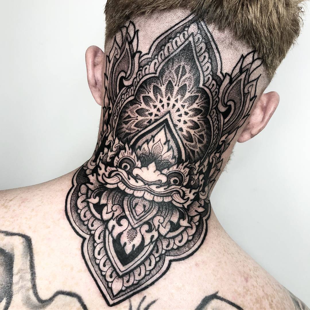 Ornamental tattoo style