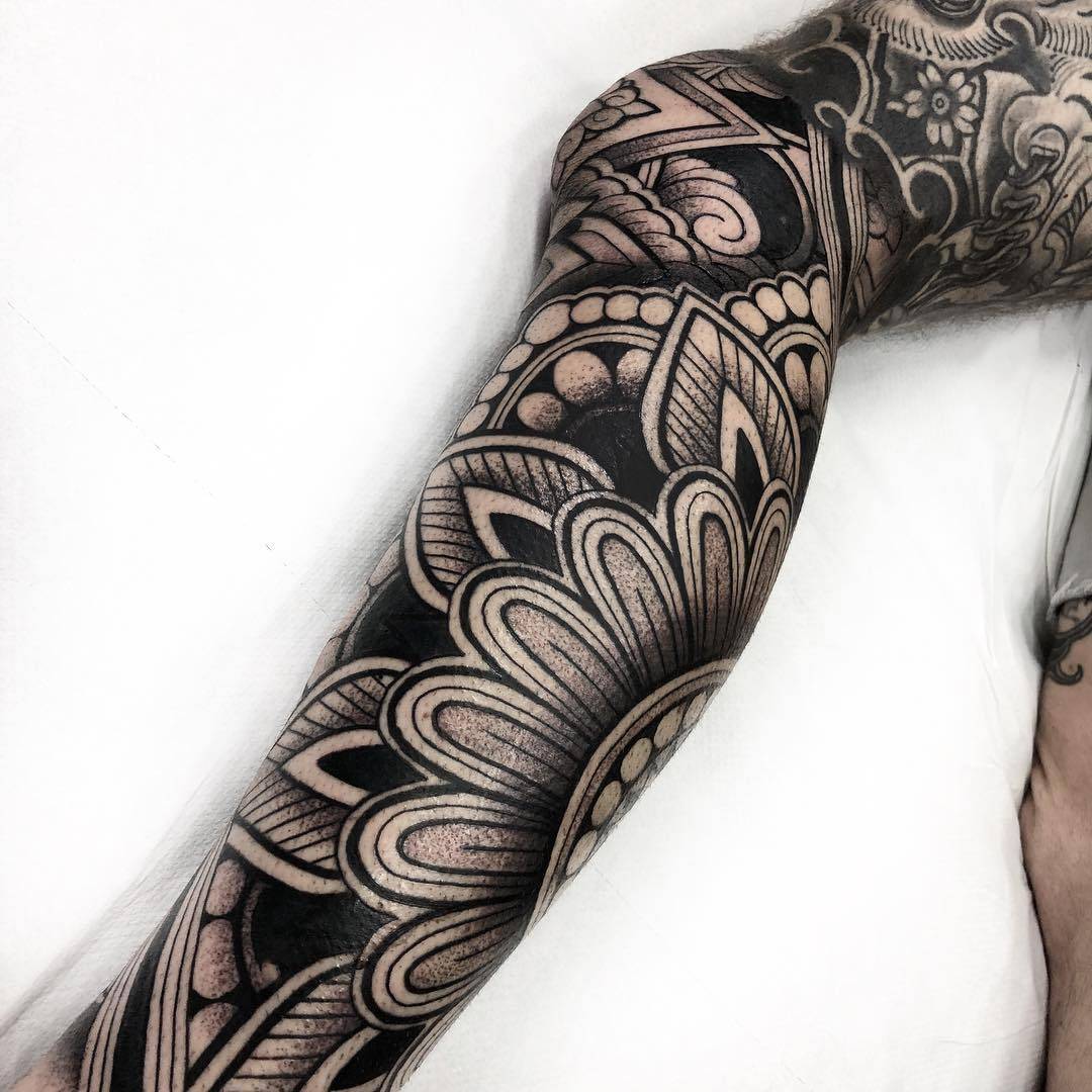 Ornamental tattoo style