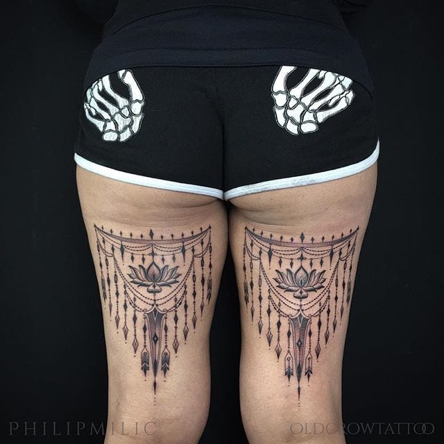 Ornamental style in tattoos