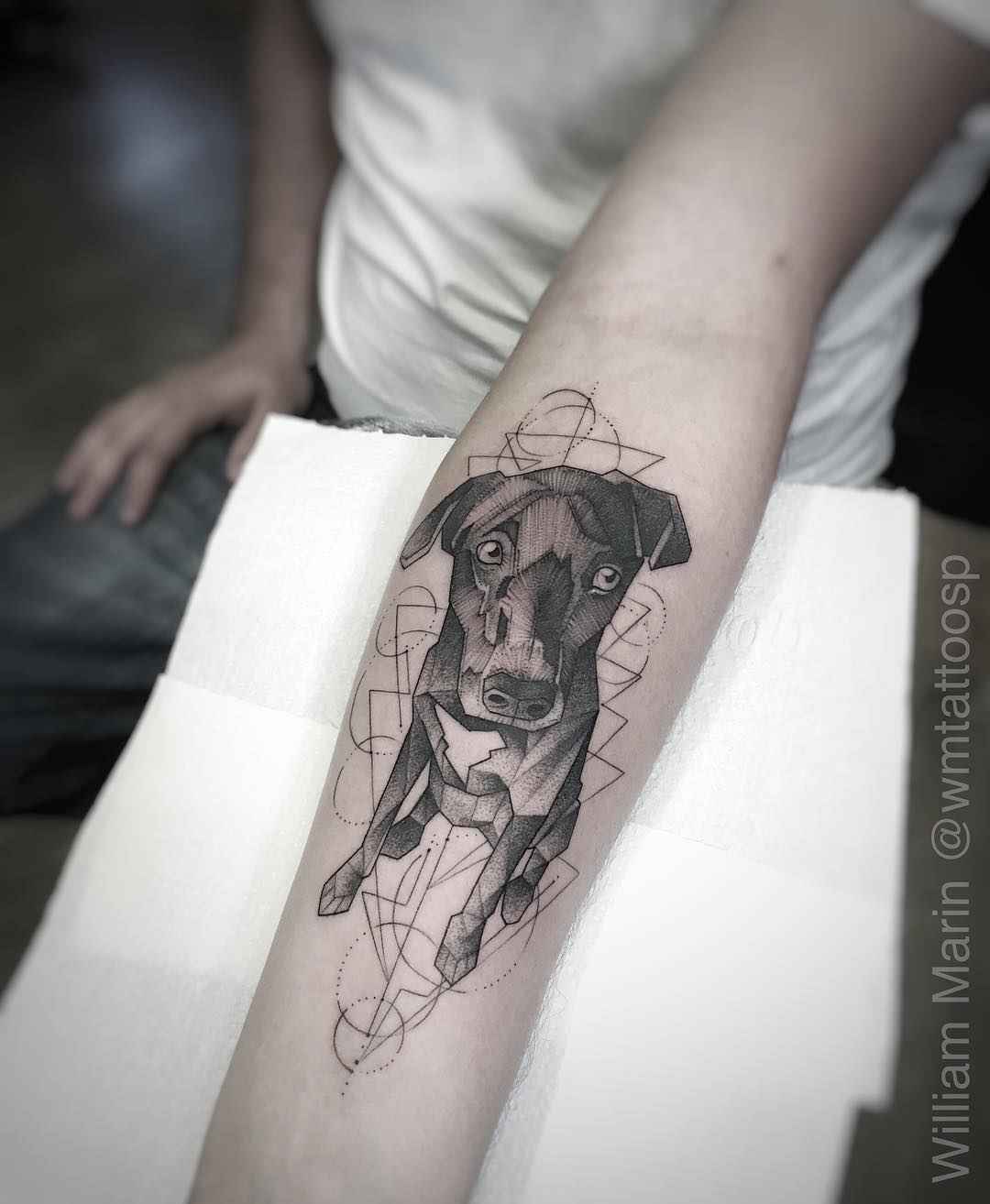 Tattoo in a graphic style