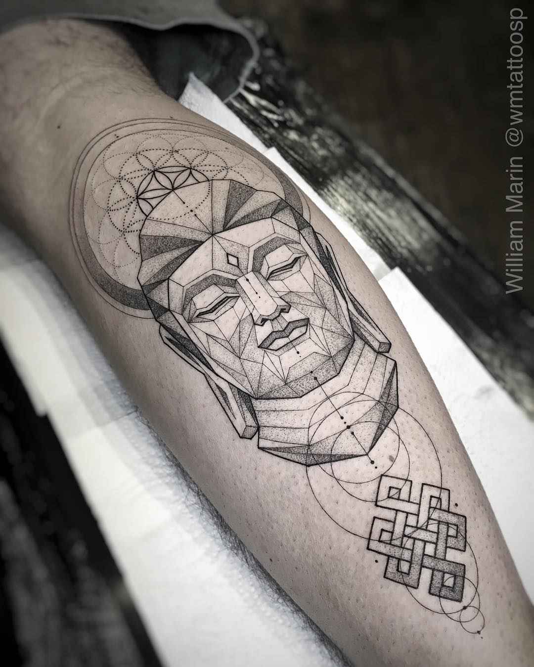 Tattoo in a graphic style