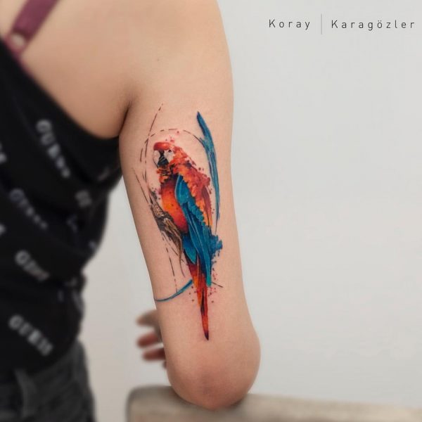  watercolor tattoos