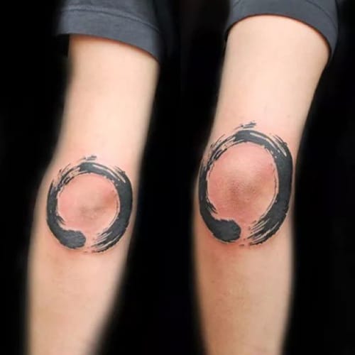 18 interesting brushstroke style tattoos