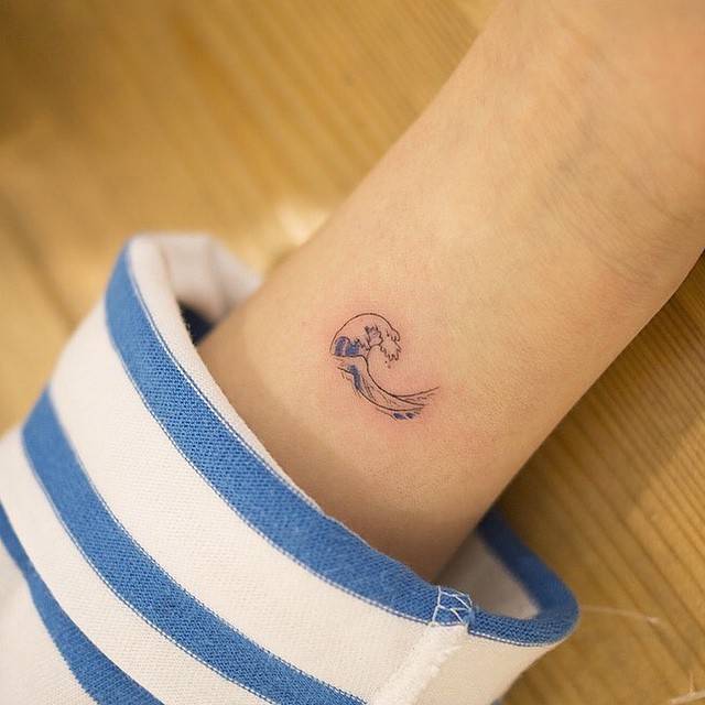 Little Wave Tattoo