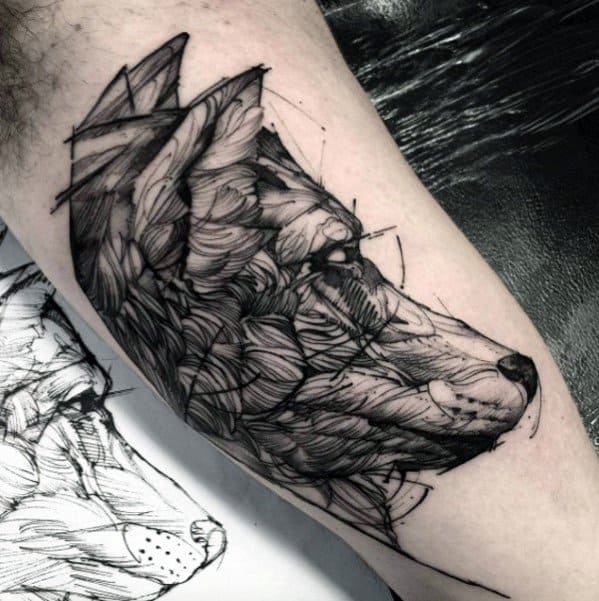 sketch style tattoo ideas