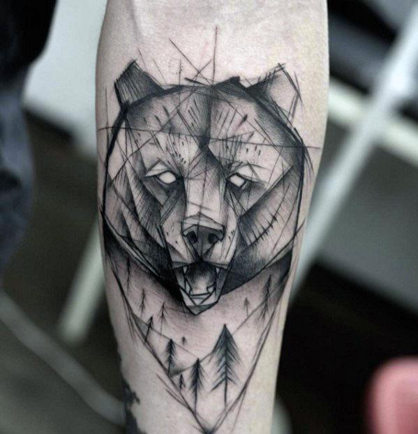 sketch style tattoo ideas