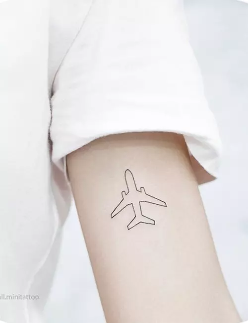 AIRPLANE TATTOO