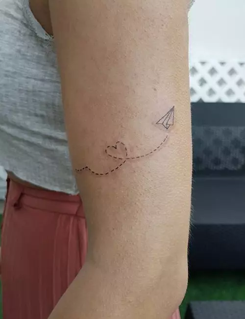 AIRPLANE TATTOO