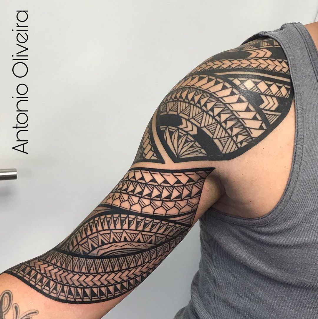 Tribal tattoo style