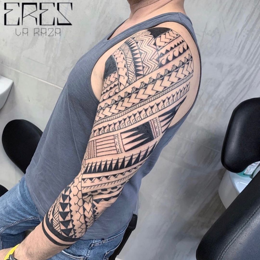 Tribal tattoo style