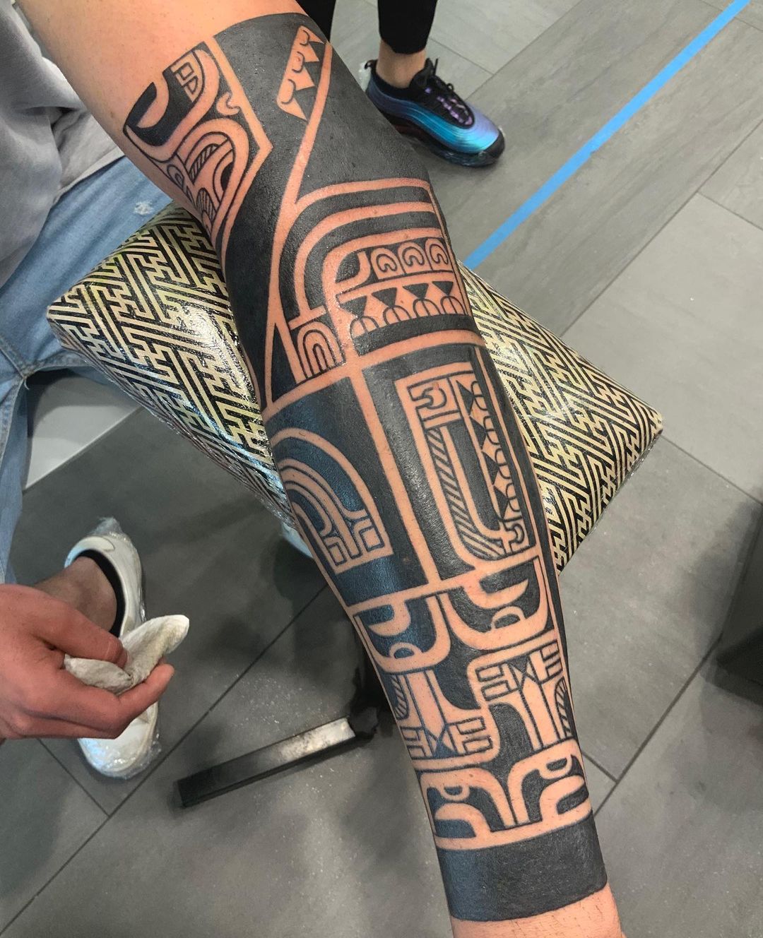 Tribal tattoo style