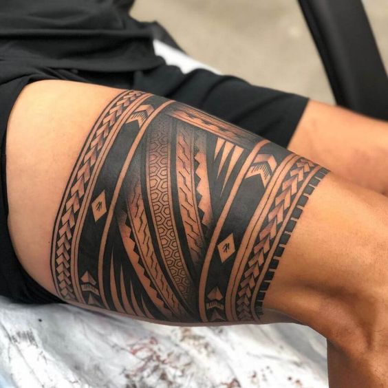 Tribal tattoo style