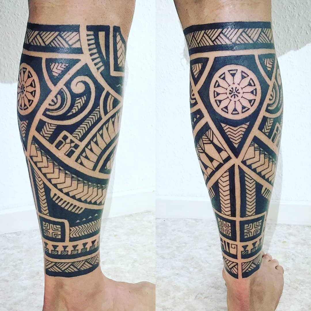 Tribal tattoo style