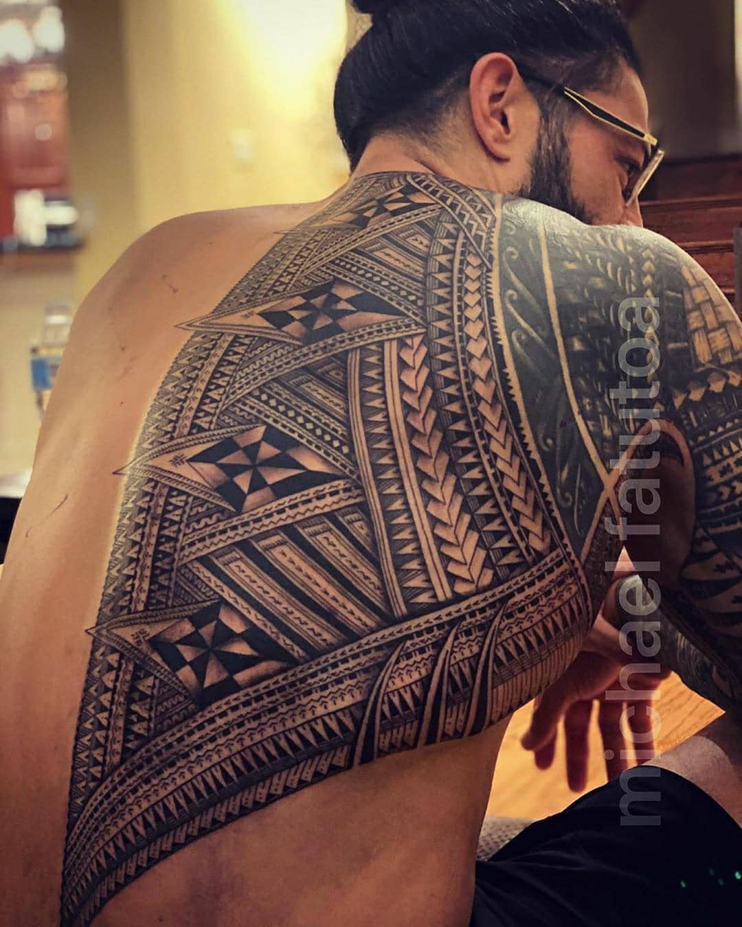 Tribal tattoo style