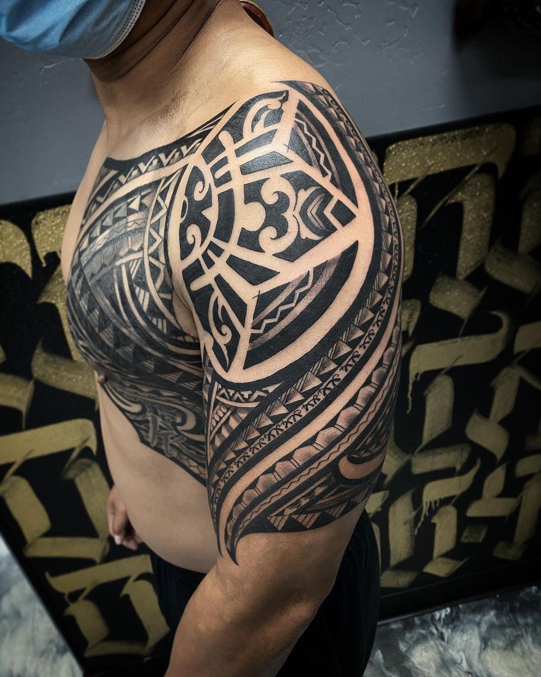 Tribal tattoo style