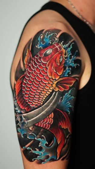 Japanese Tattoos on the Arm