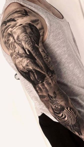 Tattoo sleeves for men