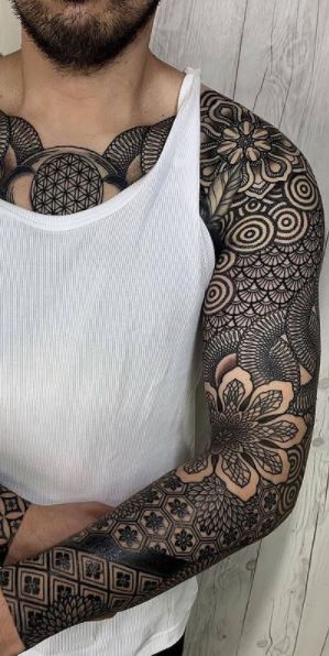 Tattoo sleeves for men