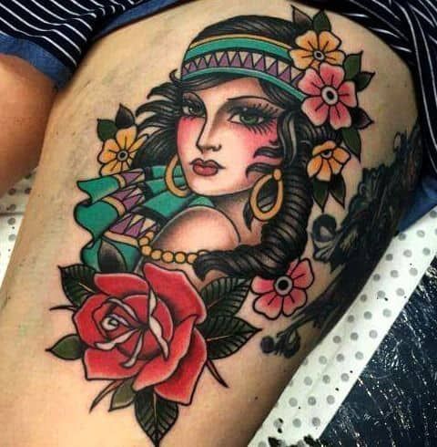 Tattoo in Old Style