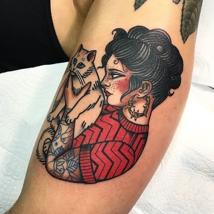 Tattoo in Old Style