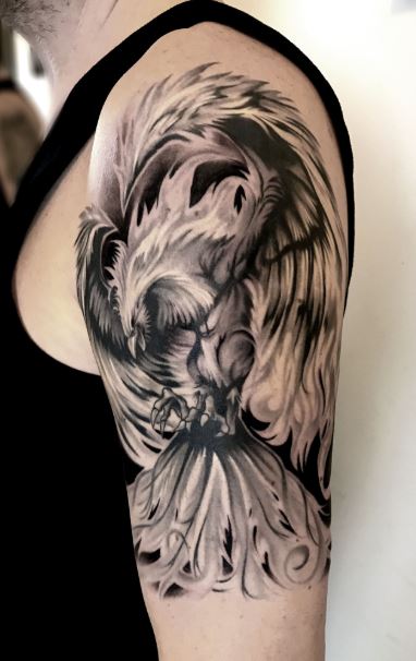 Phoenix tattoos on the Arm