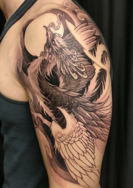 Phoenix tattoos on the Arm