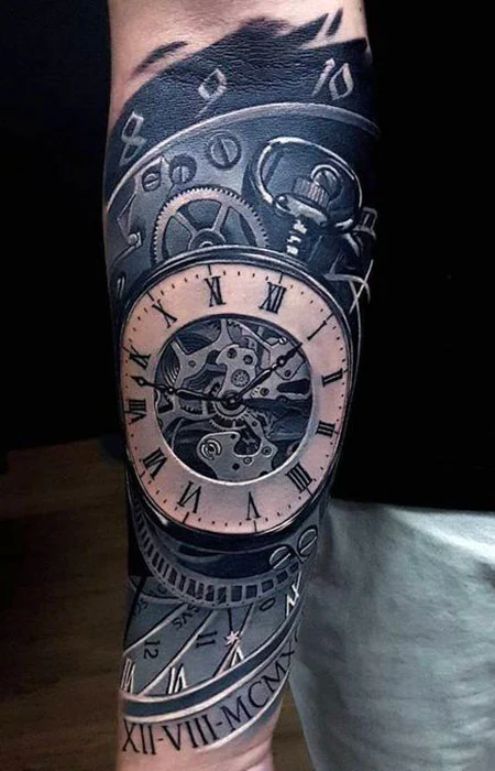 Clockwork tattoos