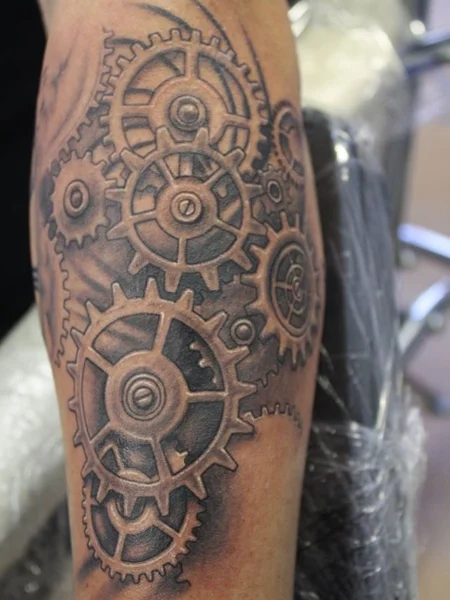 Clockwork tattoos