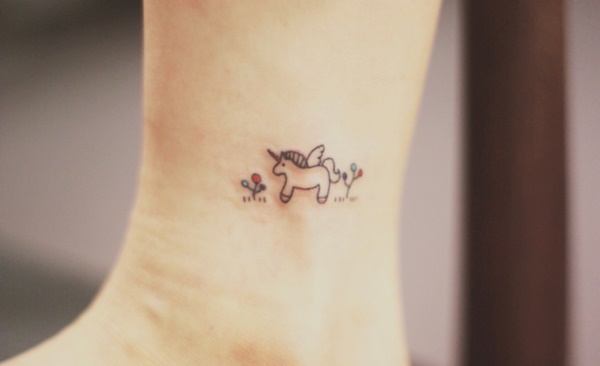 Unicorn tattoo