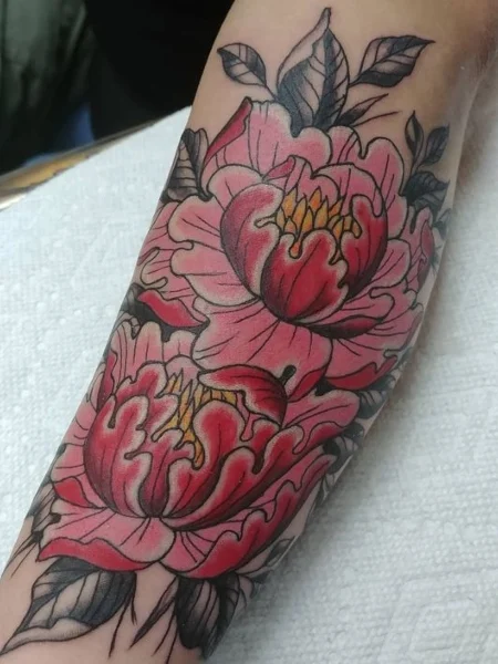 Peony Tattoo