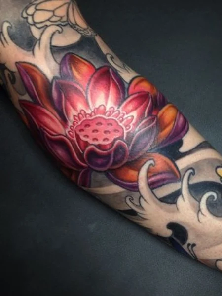 Lotus tattoo 