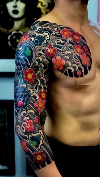 Japanese Tattoos on the Arm