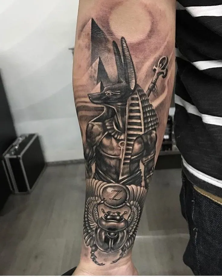 Tattoo Anubis Sleeve