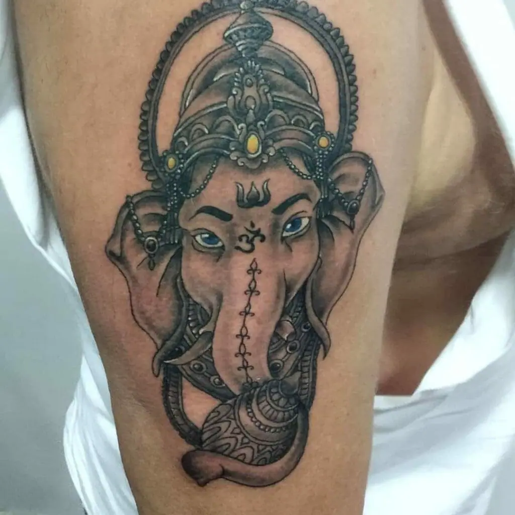 18 Ganesh tattoos that are suitable for men and women