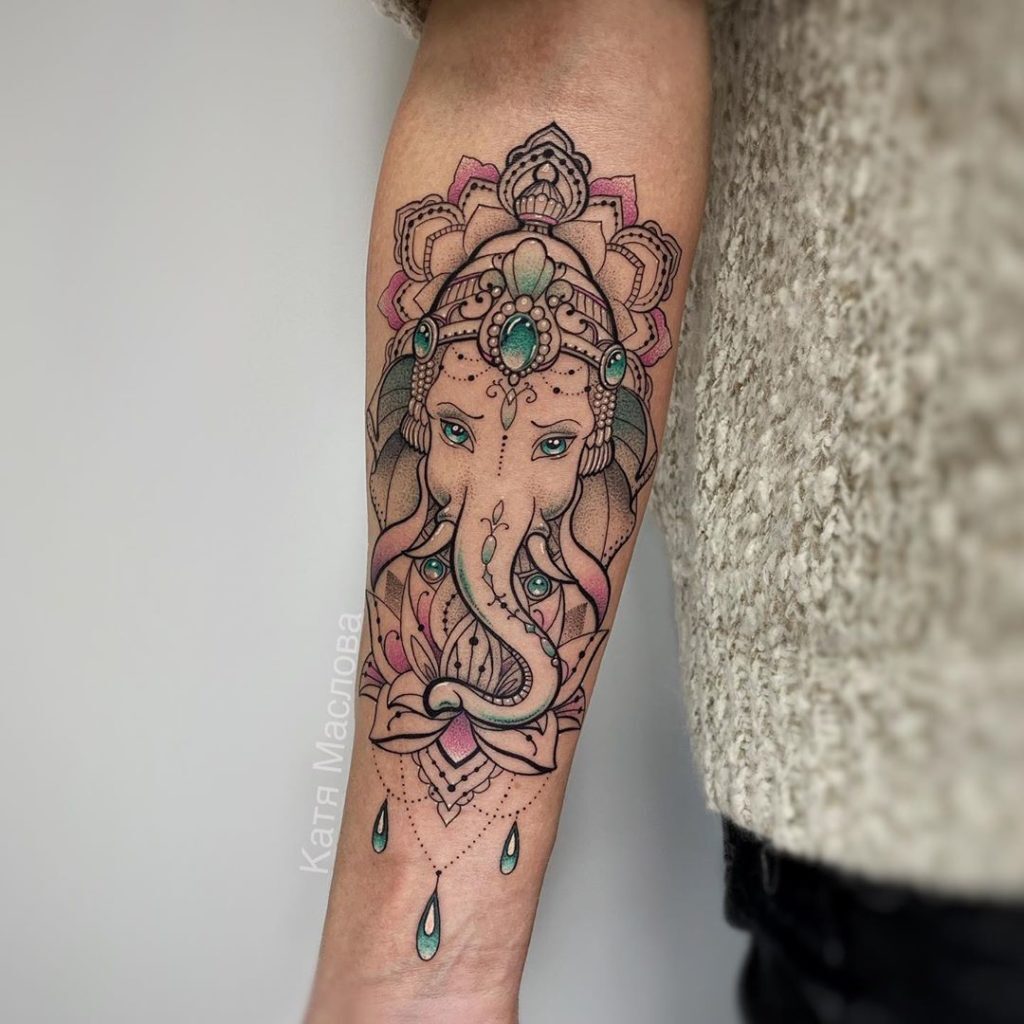 18 Ganesh tattoos that are suitable for men and women