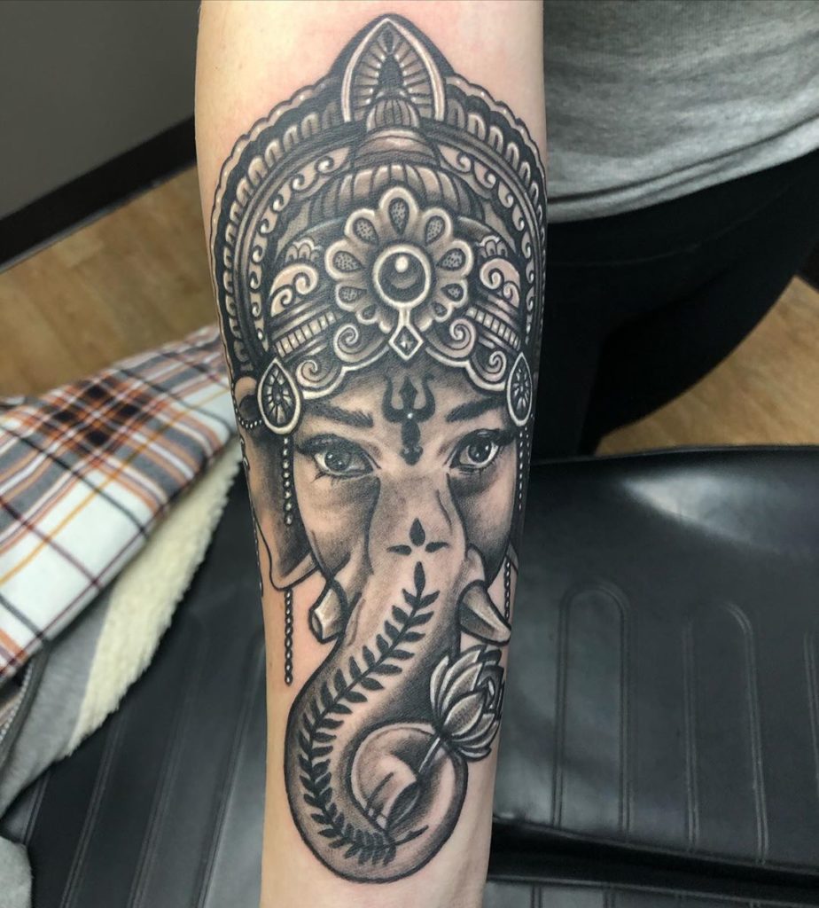 18 Ganesh tattoos that are suitable for men and women