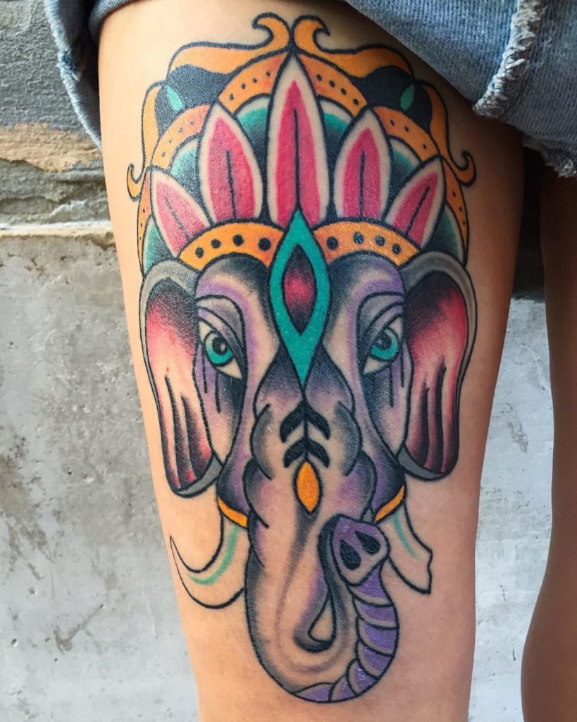 18 Ganesh tattoos that are suitable for men and women