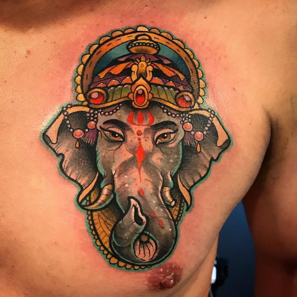 18 Ganesh tattoos that are suitable for men and women