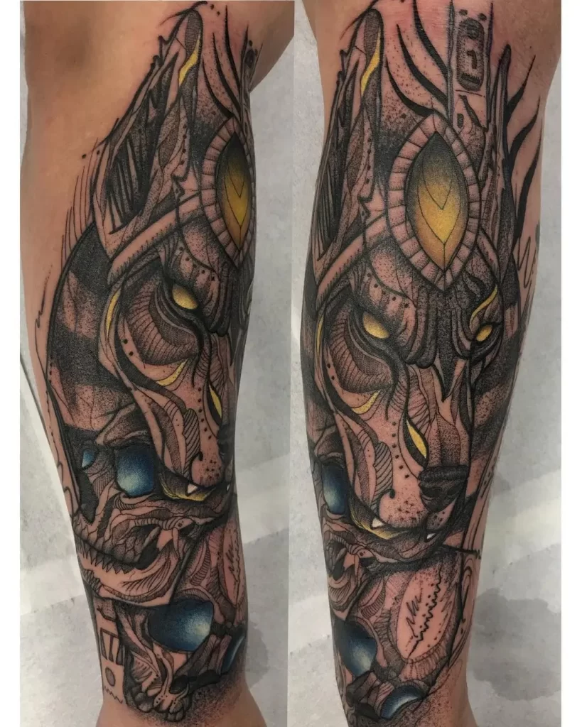 Anubis tattoo