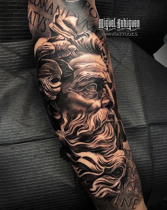 Poseidon tattoo