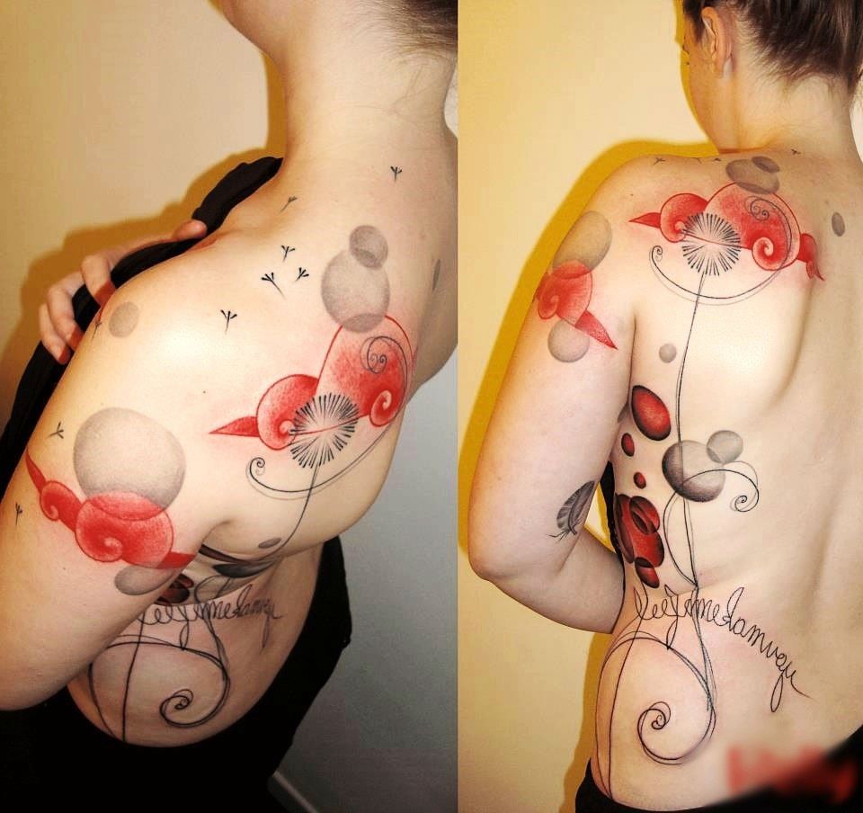 Art Brut tattoos for women