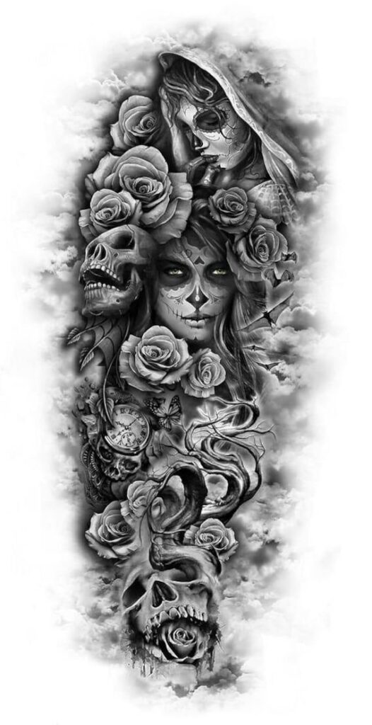 Realism Tattoo Sketch