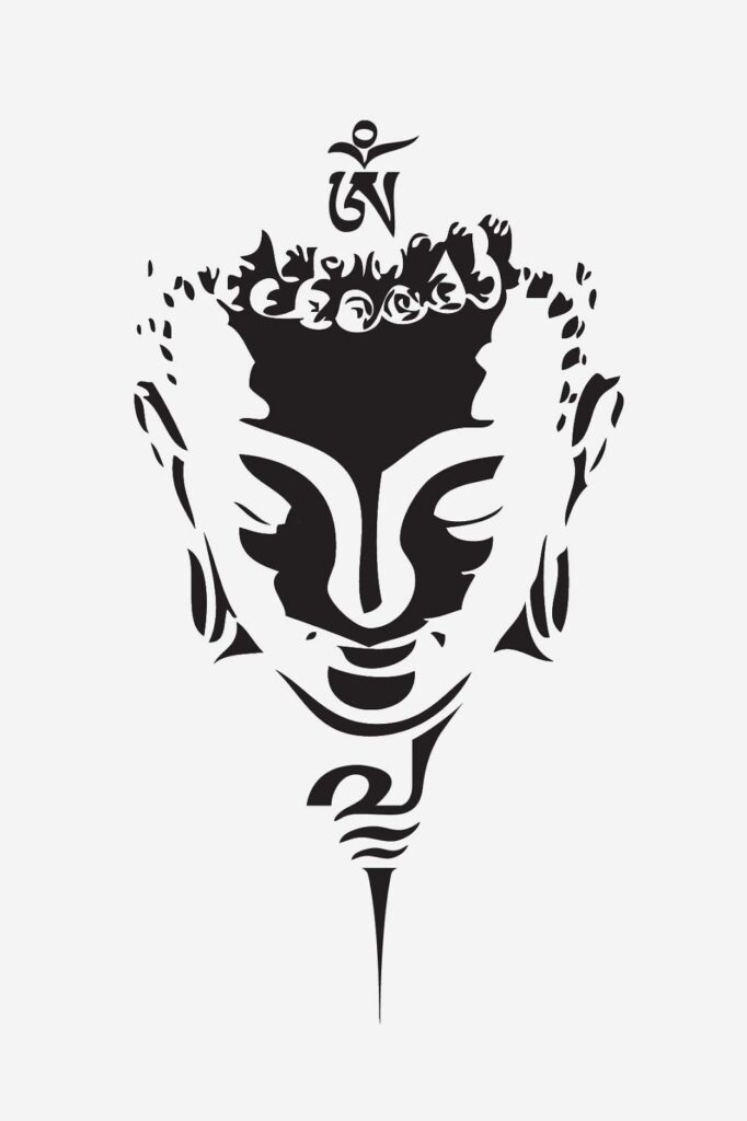 Buddha tattoo sketch