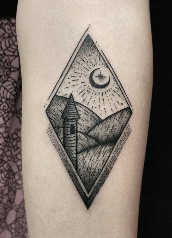 Black & Gray Tattoo