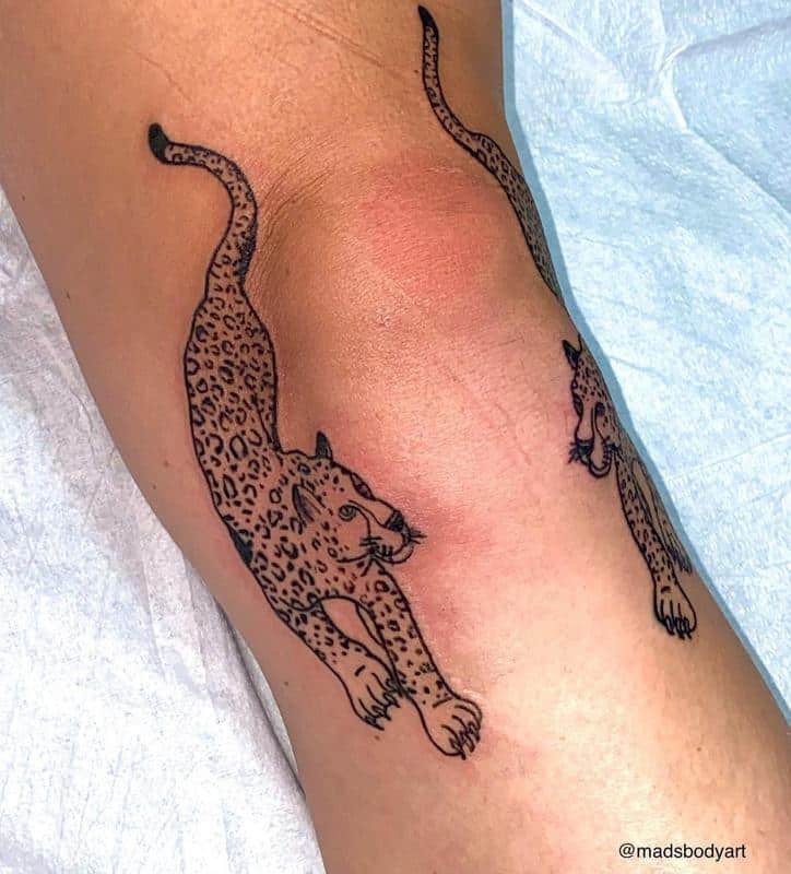 Tattoo Animal on Knee