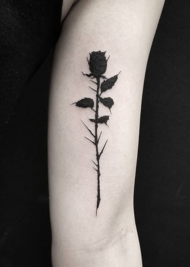 Tattoo of a rose on your arm