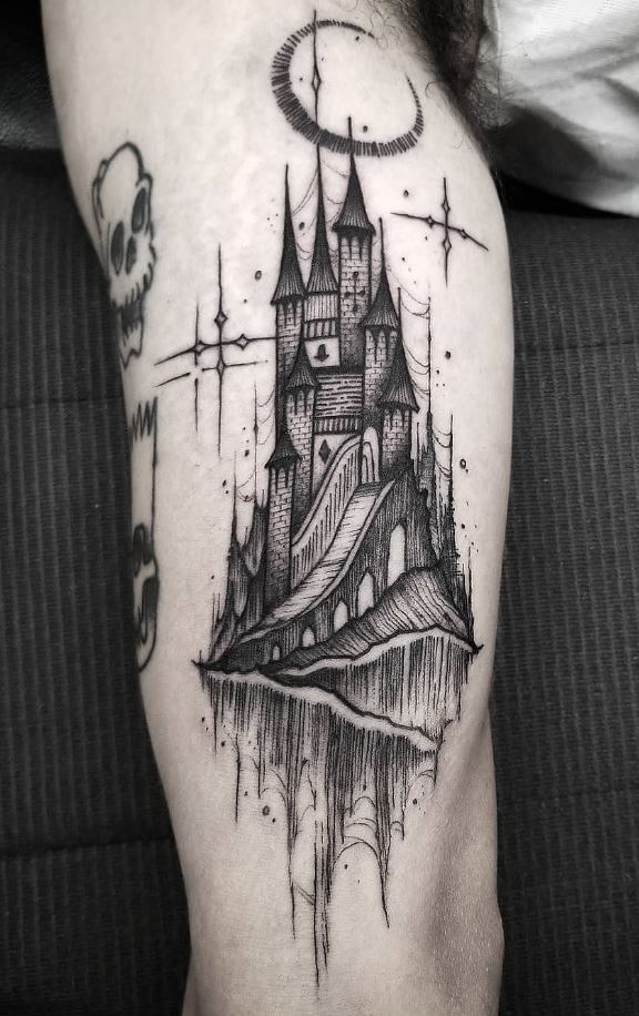 black gray tattoo